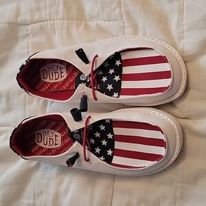🖤NEW-HEY DUDE American Flag